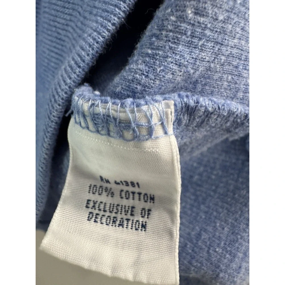 POLO Ralph‎ Lauren Estate Rib 1/4 Zip Pullover Mens L Blue Pony Sweater